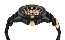Laden Sie das Bild in den Galerie-Viewer, Philipp Plein Herren Uhr Analog Quarz THE $KULL ECOCERAMIC PWUBA0223 Silikon