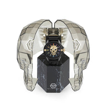 Laden Sie das Bild in den Galerie-Viewer, Philipp Plein Herren Uhr Analog Quarz THE $KULL ECOCERAMIC PWUBA0223 Silikon