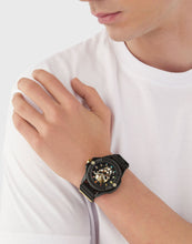 Laden Sie das Bild in den Galerie-Viewer, Philipp Plein Herren Uhr Analog Quarz THE $KULL ECOCERAMIC PWUBA0223 Silikon