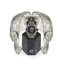Laden Sie das Bild in den Galerie-Viewer, Philipp Plein Herren Uhr Analog Quarz THE $KULL ECOCERAMIC PWUBA0323 Silikon