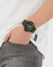 Laden Sie das Bild in den Galerie-Viewer, Philipp Plein Herren Uhr Analog Quarz THE $KULL ECOCERAMIC PWUBA0423 Silikon