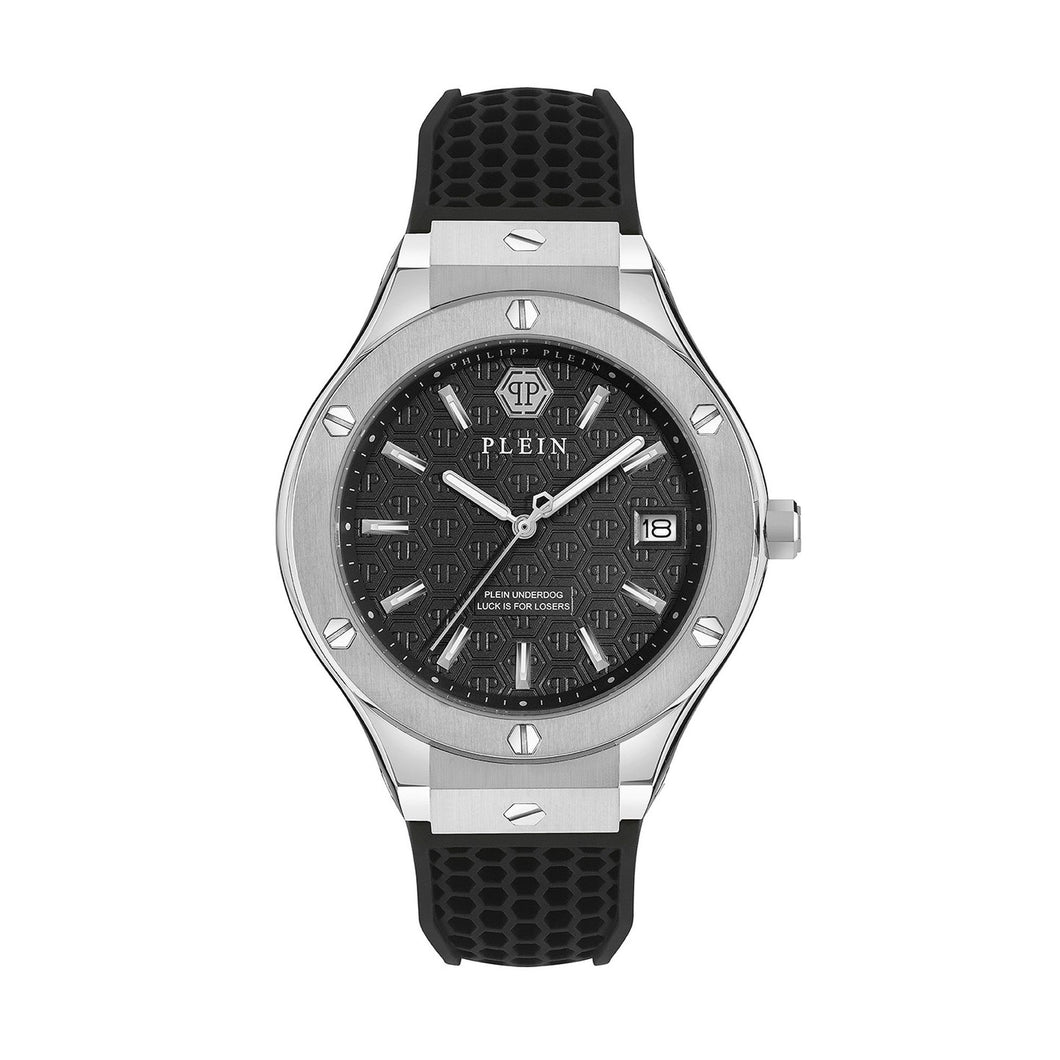 Philipp Plein Herren Uhr Analog Quarz PLEIN UNDERDOG PWUFA0125 Silikon