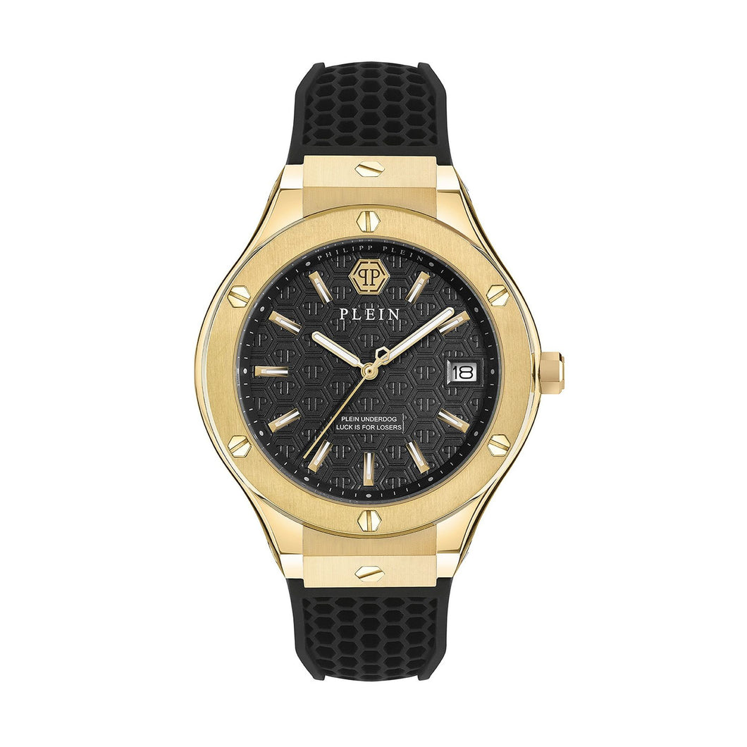 Philipp Plein Herren Uhr Analog Quarz PLEIN UNDERDOG PWUFA0225 Silikon