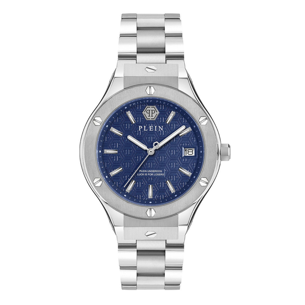 Philipp Plein Herren Uhr Analog Quarz PLEIN UNDERDOG PWUFA0425 Edelstahl