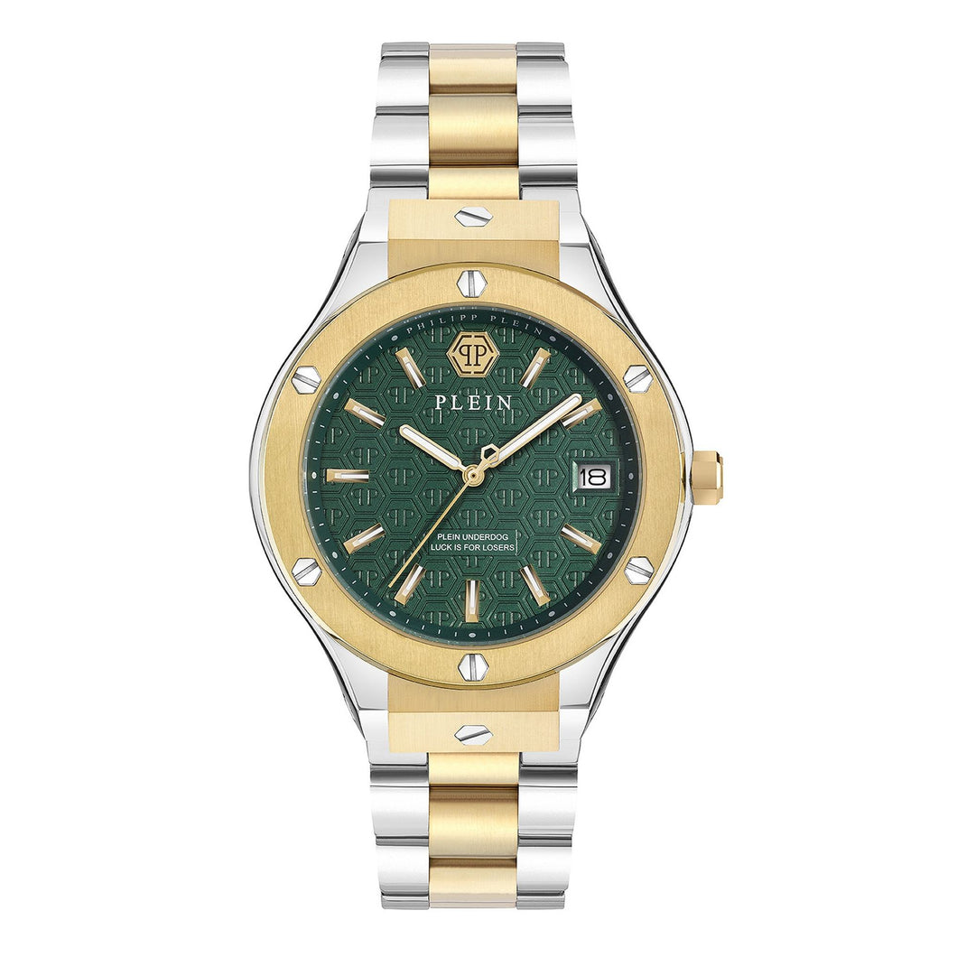 Philipp Plein Herren Uhr Analog Quarz PLEIN UNDERDOG PWUFA0525 Edelstahl