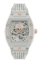 Laden Sie das Bild in den Galerie-Viewer, Philipp Plein Herren Uhr Automatik THE SKELETON ECOCERAMIC PWVBA0123 Silikon