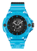 Laden Sie das Bild in den Galerie-Viewer, Philipp Plein Herren Uhr Analog Quarz $KULL SCUBA DUBA EDITION PWWAA0724 Silikon