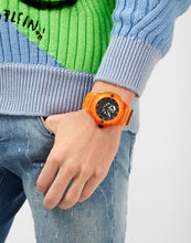Laden Sie das Bild in den Galerie-Viewer, Philipp Plein Herren Uhr Analog Quarz $KULL SCUBA DUBA EDITION PWWAA0824 Silikon