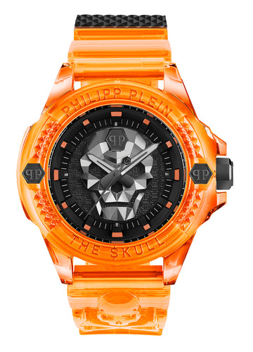 Philipp Plein Herren Uhr Analog Quarz $KULL SCUBA DUBA EDITION PWWAA0824 Silikon