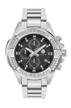 Laden Sie das Bild in den Galerie-Viewer, Philipp Plein Herren Uhr Analog Quarz THE $KULL CHRONO PWWFA0425 Edelstahl
