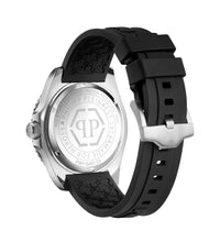 Laden Sie das Bild in den Galerie-Viewer, Philipp Plein Herren Uhr Analog Quarz GMT-I CHALLENGER PWYBA0123 Silikon