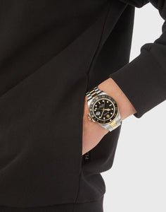 Philipp Plein Herren Uhr Analog Quarz GMT-I CHALLENGER PWYBA0323 Edelstahl