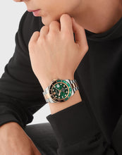 Laden Sie das Bild in den Galerie-Viewer, Philipp Plein Herren Uhr Analog Quarz GMT-I CHALLENGER PWYBA0623 Edelstahl