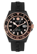 Laden Sie das Bild in den Galerie-Viewer, Philipp Plein Herren Uhr Analog Quarz GMT-I CHALLENGER PWYBA0823 Silikon
