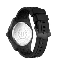 Laden Sie das Bild in den Galerie-Viewer, Philipp Plein Herren Uhr Analog Quarz GMT-I CHALLENGER PWYBA1023 Silikon