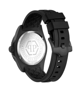 Philipp Plein Herren Uhr Analog Quarz GMT-I CHALLENGER PWYBA1023 Silikon