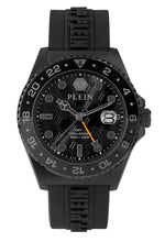 Laden Sie das Bild in den Galerie-Viewer, Philipp Plein Herren Uhr Analog Quarz GMT-I CHALLENGER PWYBA1023 Silikon