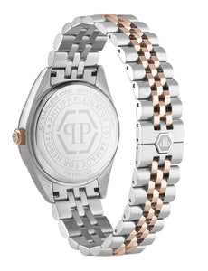 Philipp Plein Damen Uhr Analog Quarz DATE SUPERLATIVE PWYFA0325 Edelstahl