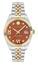 Laden Sie das Bild in den Galerie-Viewer, Philipp Plein Damen Uhr Analog Quarz DATE SUPERLATIVE PWYFA1526 Edelstahl