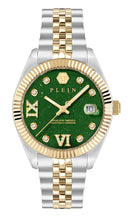Laden Sie das Bild in den Galerie-Viewer, Philipp Plein Damen Uhr Analog Quarz DATE SUPERLATIVE PWYFA1626 Edelstahl