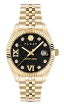 Laden Sie das Bild in den Galerie-Viewer, Philipp Plein Damen Uhr Analog Quarz DATE SUPERLATIVE PWYFA1726 Edelstahl