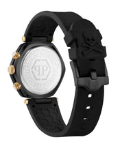 Laden Sie das Bild in den Galerie-Viewer, Philipp Plein Herren Uhr Analog Quarz THE HEXAGON CHRONO PWZBA0223 Silikon