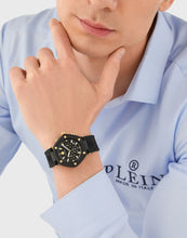 Laden Sie das Bild in den Galerie-Viewer, Philipp Plein Herren Uhr Analog Quarz THE HEXAGON CHRONO PWZBA0223 Silikon