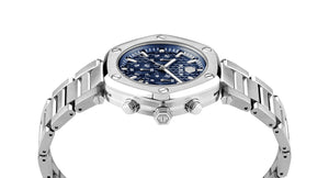 Philipp Plein Herren Uhr Analog Quarz THE HEXAGON CHRONO PWZBA0323 Edelstahl
