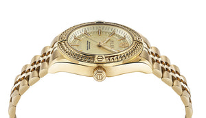 Philipp Plein Herren Uhr Analog Quarz PLEIN ICON CHAIN PWZFA0325 Edelstahl