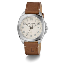 Laden Sie das Bild in den Galerie-Viewer, rag &amp; bone Herren Analog Quarz Uhr Armbanduhr Bleeker RBG250032 Leder