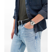 Laden Sie das Bild in den Galerie-Viewer, rag &amp; bone Herren Analog Quarz Uhr Bleeker Chronograph RBG250035 Leder