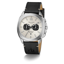 Laden Sie das Bild in den Galerie-Viewer, rag &amp; bone Herren Analog Quarz Uhr Bleeker Chronograph RBG250035 Leder