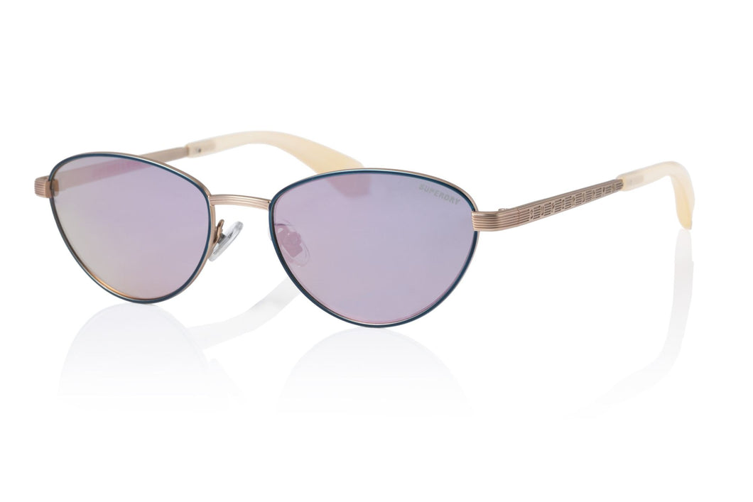 Superdry Damen Sonnenbrille SDS 5002 072 gold/rosa