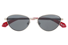 Laden Sie das Bild in den Galerie-Viewer, Superdry Damen Sonnenbrille SDS 5002 202 silber/grau