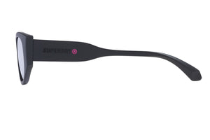 Superdry Damen Sonnenbrille SDS 5007 104 Matte Black / Pink Mirror