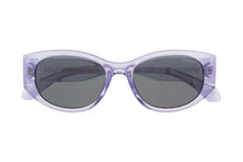 Laden Sie das Bild in den Galerie-Viewer, Superdry Damen Sonnenbrille SDS 5007 161 Purple Crystal / Solid Smoke