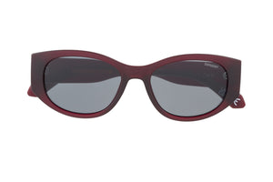 Superdry Damen Sonnenbrille SDS 5007 163 Red Crystal / Solid Blue Smoke