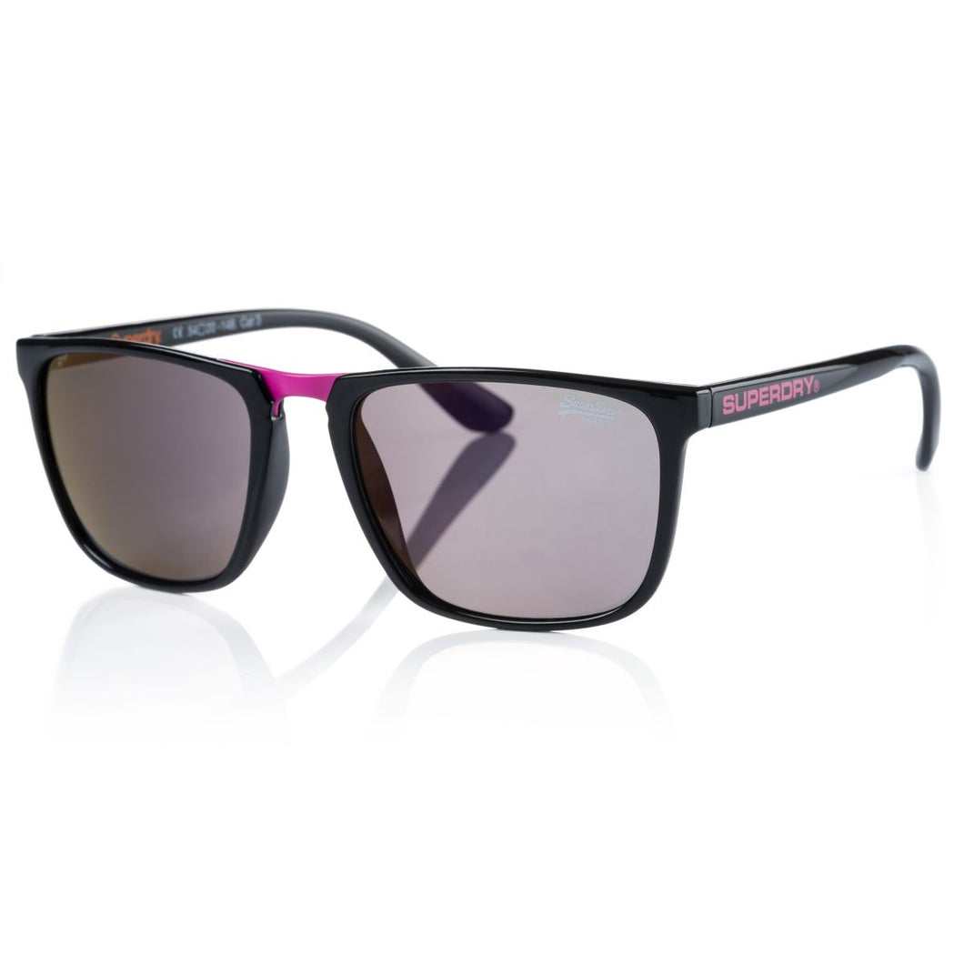 Superdry Unisex Sonnenbrille SDS Aftershock 191 gloss black/pink