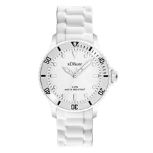 Laden Sie das Bild in den Galerie-Viewer, s.Oliver Damen Uhr Armbanduhr Silikon SO-2291-PQ