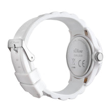 Laden Sie das Bild in den Galerie-Viewer, s.Oliver Damen Uhr Armbanduhr Silikon SO-2296-PQ