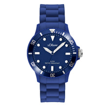 Laden Sie das Bild in den Galerie-Viewer, s.Oliver Damen Uhr Armbanduhr Silikon SO-2577-PQ