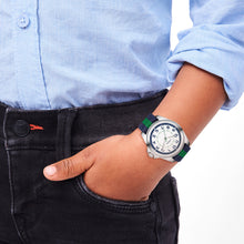 Laden Sie das Bild in den Galerie-Viewer, s.Oliver Uhr Kinder-Armbanduhr Kids Jungen Textil SO-3132-LQ
