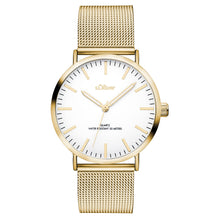Laden Sie das Bild in den Galerie-Viewer, s.Oliver Damen Uhr Armbanduhr Edelstahl SO-3238-MQ