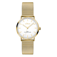 Laden Sie das Bild in den Galerie-Viewer, s.Oliver Damen Uhr Armbanduhr Edelstahl SO-3271-MQ