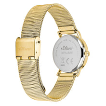 Laden Sie das Bild in den Galerie-Viewer, s.Oliver Damen Uhr Armbanduhr Edelstahl SO-3271-MQ