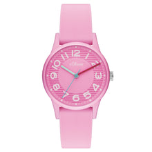 Laden Sie das Bild in den Galerie-Viewer, s.Oliver Damen Uhr Armbanduhr Silikon SO-3515-PQ