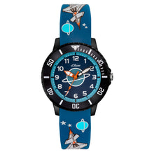 Laden Sie das Bild in den Galerie-Viewer, s.Oliver Uhr Kinder-Armbanduhr Silikon Kids Jungen Silikon SO-3555-PQ