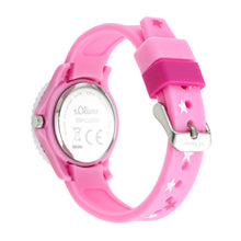 Laden Sie das Bild in den Galerie-Viewer, s.Oliver Uhr Kinder-Armbanduhr Silikon Kids Mädchen Silikon SO-3561-PQ