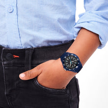 Laden Sie das Bild in den Galerie-Viewer, s.Oliver Uhr Kinder-Armbanduhr Silikon Kids Jungen Silikon SO-3638-PQ