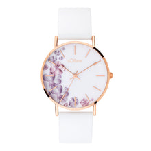 Laden Sie das Bild in den Galerie-Viewer, s.Oliver Damen Uhr Armbanduhr Silikon SO-3706-PQ